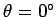 $\theta= 0^{\circ}$